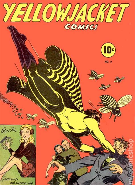Yellowjacket Comics (1944) comic books