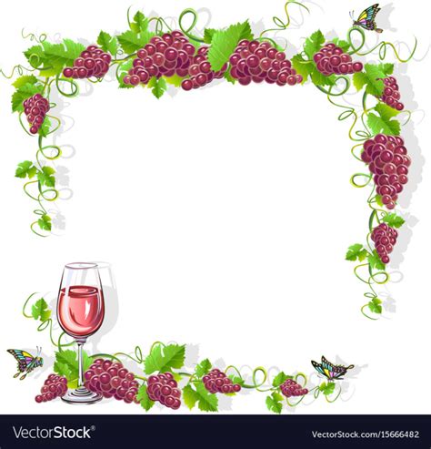 Free Wine Frame Free Vector Image Nohatcc