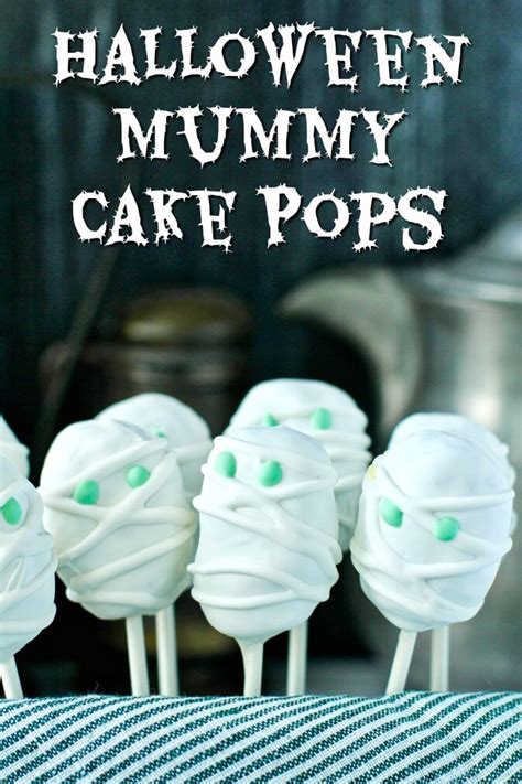 Halloween Mummy Cake Pops Karens Kitchen Stories