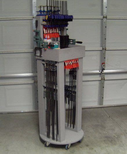 Will go great with my pallet coffee table i'm making! "Small Shop" mobile clamp rack | DIY: Workshop Storage/ Tools & Wood | Pinterest | Shops ...