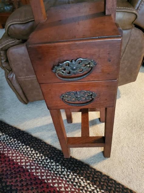Self Standing Sewing Stand Antique Etsy