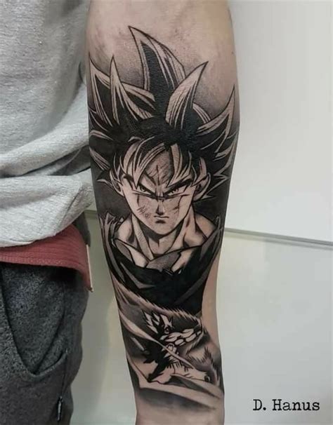 Goku Tattoo Gokutattoo Sketch Style Tattoos Dragon Ball Tattoo Dbz My