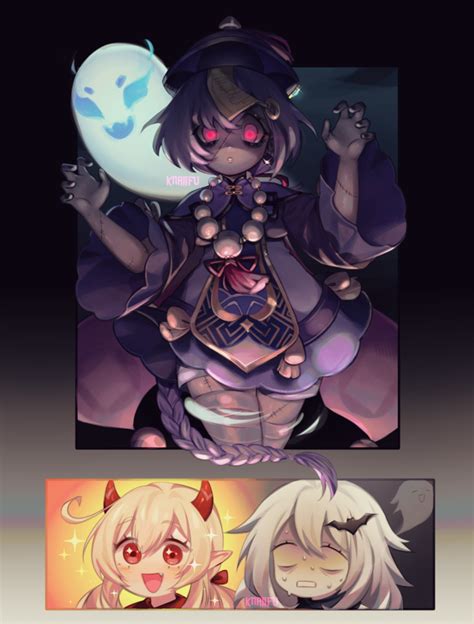 Today dunia games will share the best weapon and artifact build for genshin impact klee. Klee And Qiqi Fanart / E05bcpfiqjjulm - lurvs-in-mind