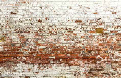 Distressed Brick Wall Stock Photo Download Image Now Backgrounds