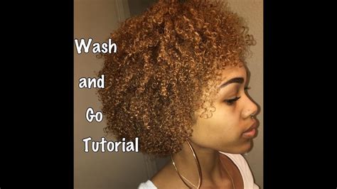 wash and go tutorial preserve natural hair youtube