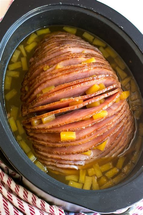 You can freeze leftover ham in an airtight container for up to 2 months or turn into some fabulous day two. Crock Pot Brown Sugar Pineapple Ham Recipe - Slow Cooker Ham | Recipe | Slow cooker ham, Ham ...