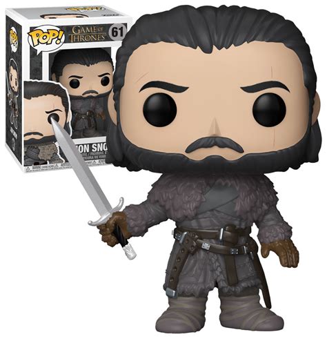 Funko Pop Game Of Thrones 61 Jon Snow Beyond The Wall New Mint Condition