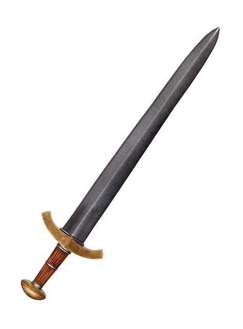 Armes décoratives hautmoyen age (14). Arme en mousse épée courte de chevalier - maskworld.com