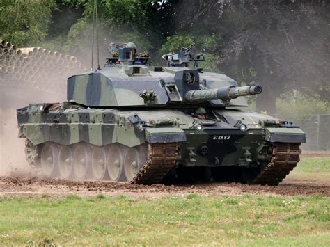 British Challenger 2 During Excercises Tanks Military Army Tanks