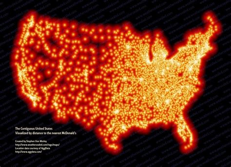 Mapa De Todos Los Mcdonalds En Estados Unidos