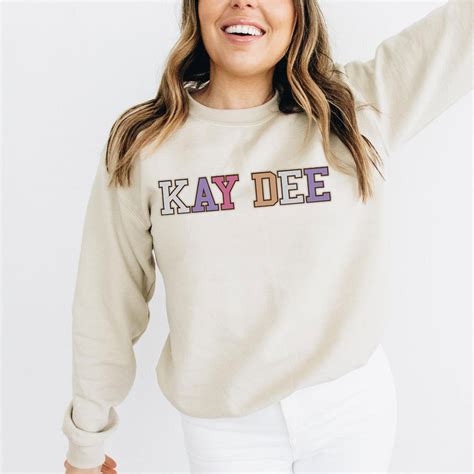 Kappa Delta Nickname Crew Sweatshirts Greek Gear