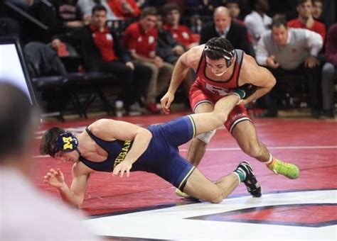 Why Rutgers Wrestling Exits Nick Surianos Loss To Michigans Stevan