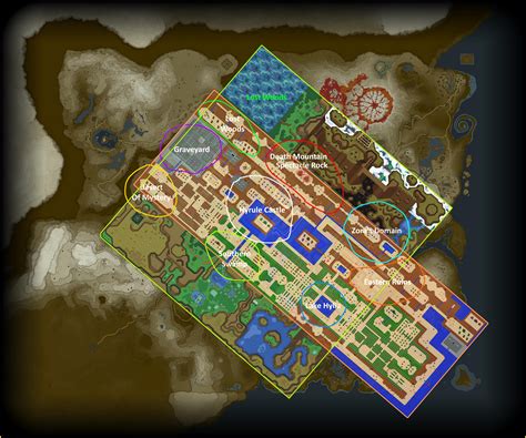 33 Map Of Hyrule Castle Maps Database Source