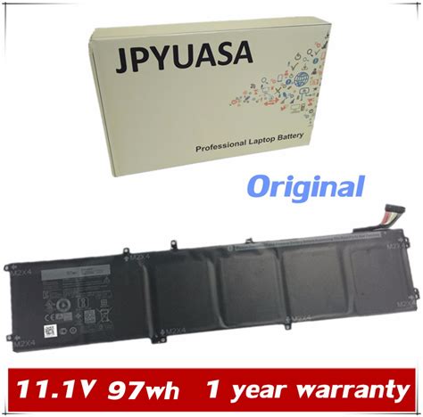 Jpyuasa 111v 97wh Original 6gtpy 5xj28 Laptop Battery For Dell