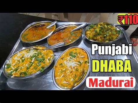 Chole bhature is a combination of chickpea curry served with deep fried flour pooris. PUNJABI DHABA in Madurai | CHOLE BHATURE | PUNJABI THALI ...