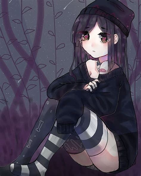 Albums 93 Wallpaper Goth Anime Female Characters Superb