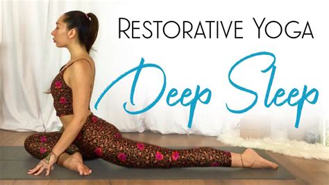 20 Minute Restorative Yoga BEST Yoga For DEEP SLEEP YouTube