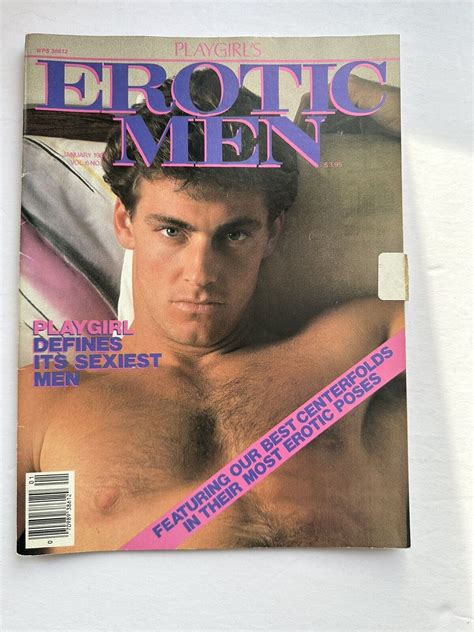 Rare Vintage Gay Male Playgirl S Erotic Men January Volume Ebay