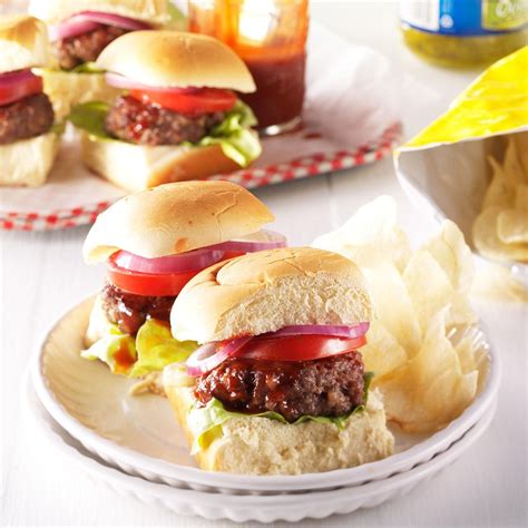 Barbecue Sliders Recipe How To Make It Taste Of Home