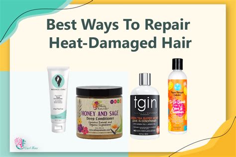 Best Ways To Repair Heat Damaged Hair A Center For Curly Hair