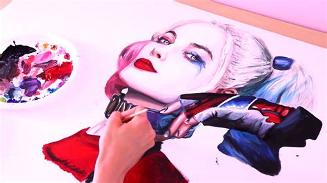 Harley Quinn Painting Ugel01epgobpe