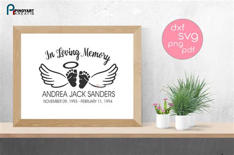 Free Free 125 Free Svg File In Loving Memory Svg SVG PNG EPS DXF File