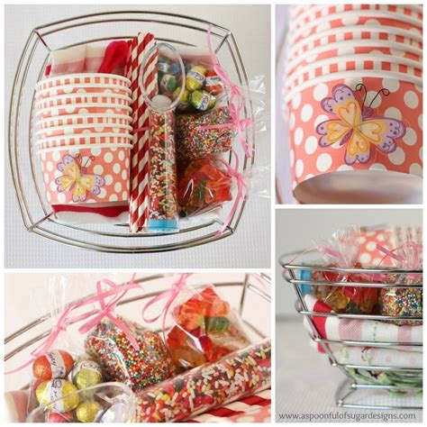 Using packing boxes we had around the house, i wrapped each box with bright red polka dot paper. 10 Trendy Ice Cream Gift Basket Ideas 2020