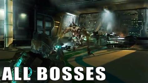 Dead Space 2 All Bosses Youtube