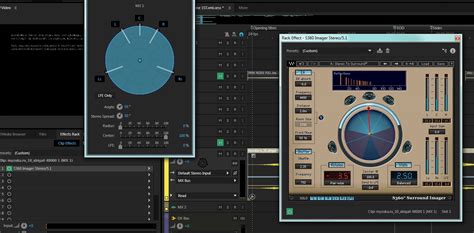 Adobe audition has five different equalizer effects; sound design - Waves 360 bundle only works in stereo in ...
