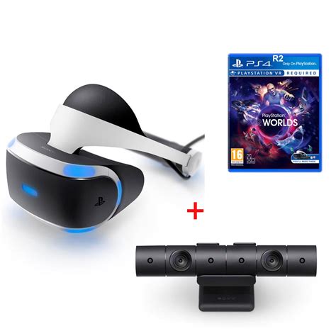 Sony Bundle Ps Vr Headset Eye Camera 2 And Pvr Worlds Gamer2 For