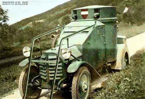 Autoblinda Ansaldo Lancia 1z M Mod1917 Italian Armored Car Ww I