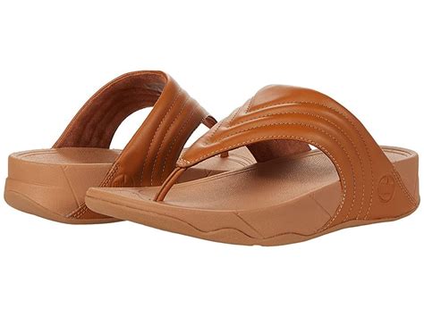 FitFlop Walkstar Leather Toe Post Sandals Toe Post Sandals Womens