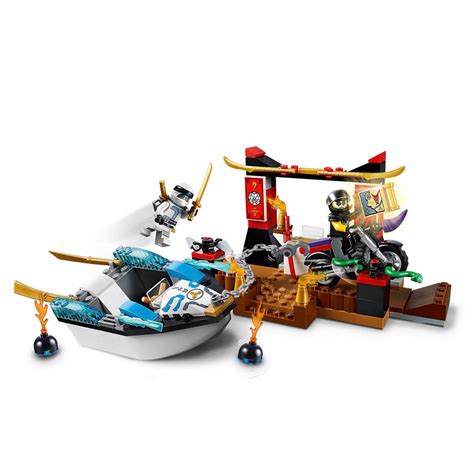 Lego Juniors Ninjago Zanes Ninjabootachtervolging 10755 Wehkamp