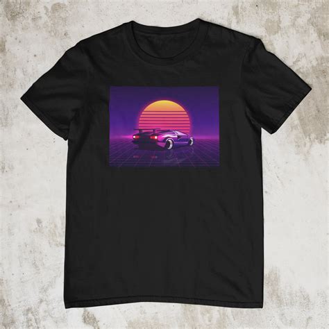Vaporwave Shirt Synthwave T Shirt Aesthetics Tee Retro Etsy