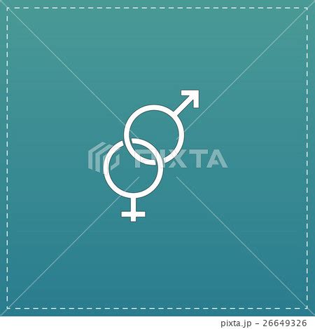 Twisted Male And Female Sex Symbol Pixta
