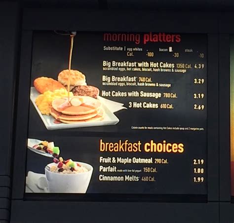 Per biscuit, scrambled eggs, sausage & hashbrowns: Big Breakfast With Hot Cakes From McDonald's / マクドナルドのビッグ ...