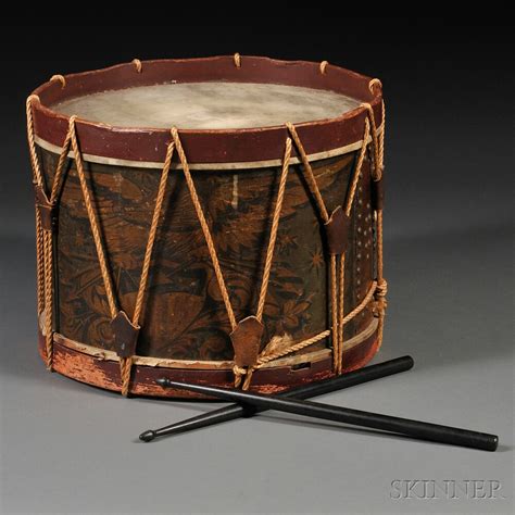Field Drums Aka Field Of Drums Eli Brown Drum Ca 1833