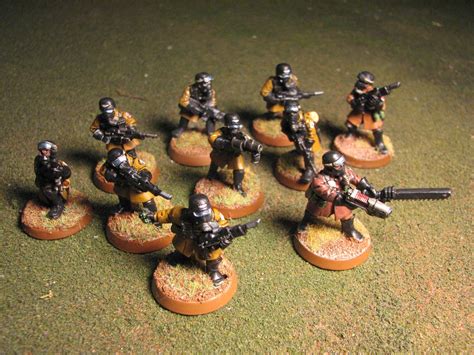 15mm Sci Fi Small Soldiers Warhammer 40k Imperial Guard Steel Legion