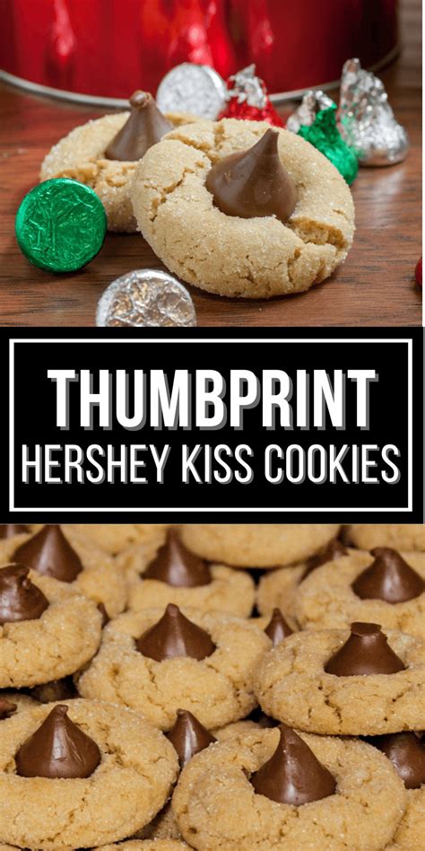 Thumbprint Hershey Kiss Cookies It Is A Keeper