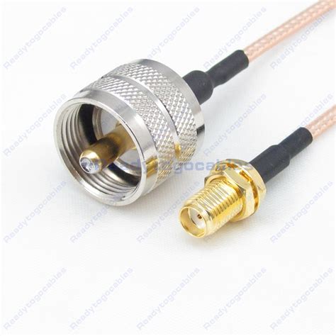 Sma Female To Uhf Male Pl259 Rg316 Cable Readytogocables