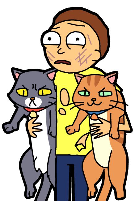Two Cat Morty Rick And Morty Wiki Fandom