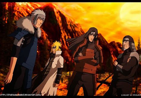 Naruto Shippuden All Hokage