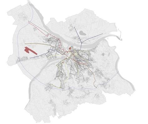 Belgrade Bus Rapid Transit By Dusana Petrovic Via Behance Map Design
