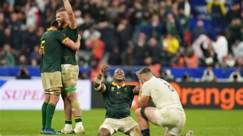 Springboks Pull Off Great Escape Against England In Nail Biting World Cup Semi Final Rugby