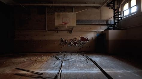 One Of The Gyms In My Abandoned Middle School Largest Abandoned
