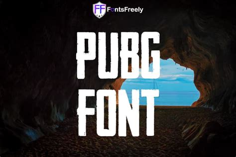 Pubg Font Also Known As Player Unknowns Battle Grounds Font