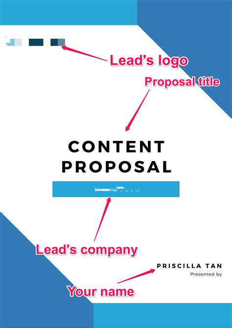 Marketing Proposal Template How I Won A 10000 Project