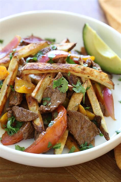 This Is An Easy To Make Peruvian Beef And Potato Stir Fry Vegetables