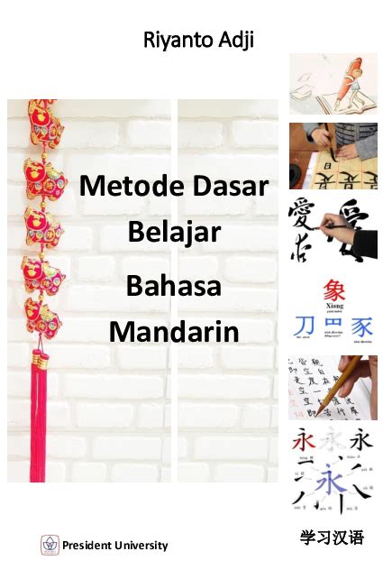 Pdf Metode Dasar Belajar Bahasa Mandarin Riyanto Adji