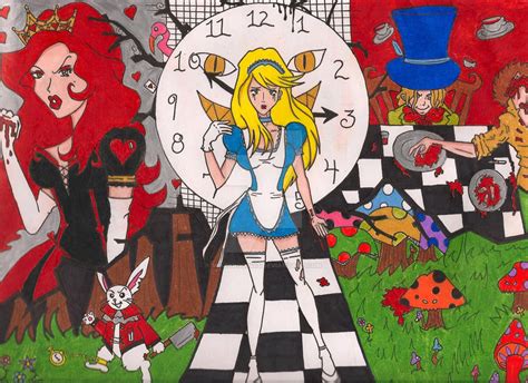 Twisted Alice In Wonderland By Mikeyrod2445 On Deviantart